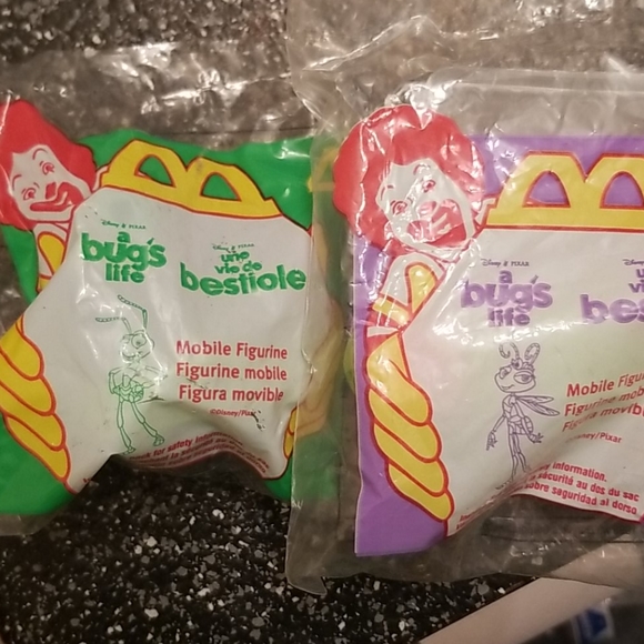 Disney's a bugs life mcdonalds toys - Picture 1 of 3
